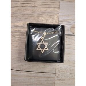 Avon Star‎ Of David Necklace